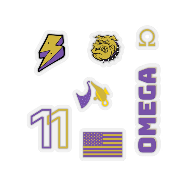 Sons of Purple and Gold Homage Stickers