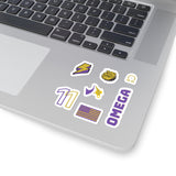 Sons of Purple and Gold Homage Stickers