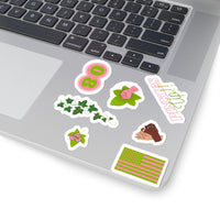 Ladies of Pink and Green Homage Stickers