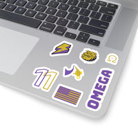 Sons of Purple and Gold Homage Stickers