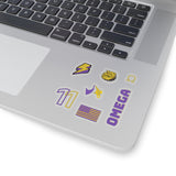 Sons of Purple and Gold Homage Stickers