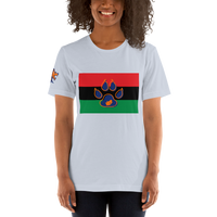 Paw Flag 1854 Short-Sleeve Unisex T-Shirt