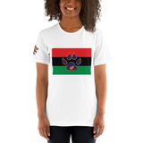 Paw Flag 1854 Short-Sleeve Unisex T-Shirt